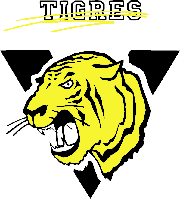 victoriaville tigres 1991-1999 primary logo iron on transfers for clothing